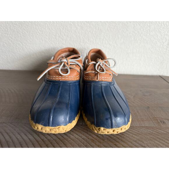 LL Bean Women's Bean Boots Rubber Mocs Size 8 Rain Snow Boat Fishermancore - Picture 4 of 9